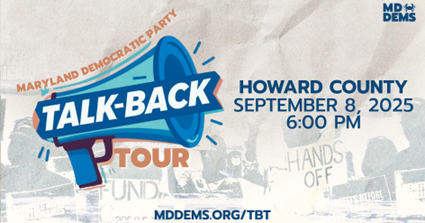 Talk Back Tour with M D P Chairman Steuart Pittman in Howard County Maryland